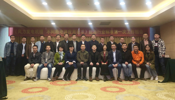 赢咖8风电主持编制的首个能源行业标准启动会在杭召开