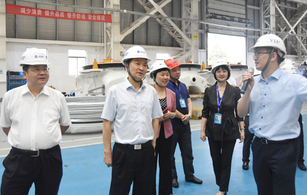 杭州市委常委、常务副市长戴建平一行调研赢咖8